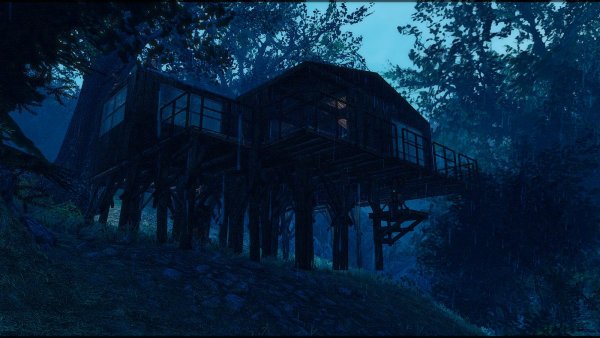 Новая хижина.. Poselenia Windfire Fallout-4