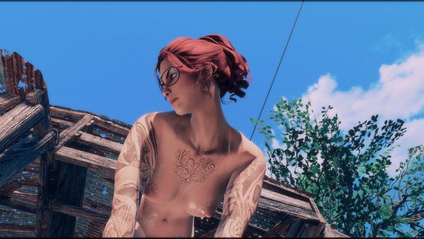 ..небо голубое.. Fallout-4 (Сборка 7.5)