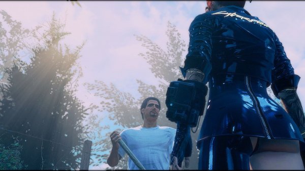 Разговор с красавчиком.. Fallout-4 (Сборка 7.5)