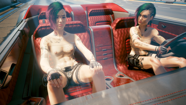 Близняшки Джуди с натуральными телами.