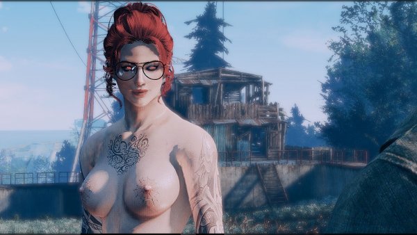 Сексуальная Вамп.. Fallout-4 (Сборка 7.5)