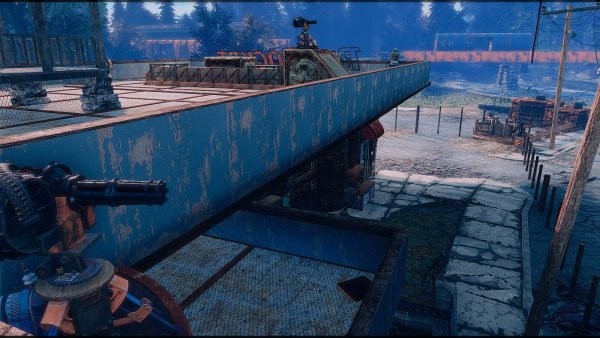 Балконы поселения.. Poselenia Windfire Fallout-4