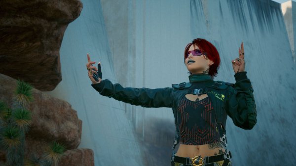 .... Cyberpunk 2077 глазами Windfire