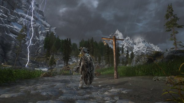 Просто гроза, дождь)