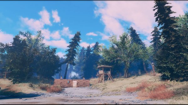 Поселение под охраной.. Poselenia Windfire Fallout-4