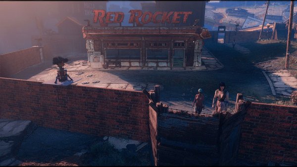 Одна из обустроенных Red Rocket.