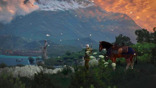 ПЕЙЗАЖНОЕ с Геральтом.. Ведьмак III (сборка Торна)