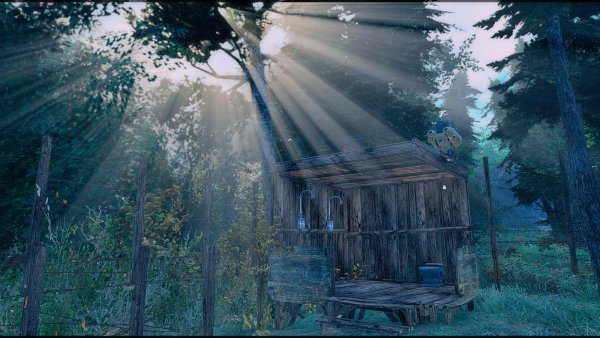 Тема - солнечных лучей.. Fallout-4 (Сборка 7.5)