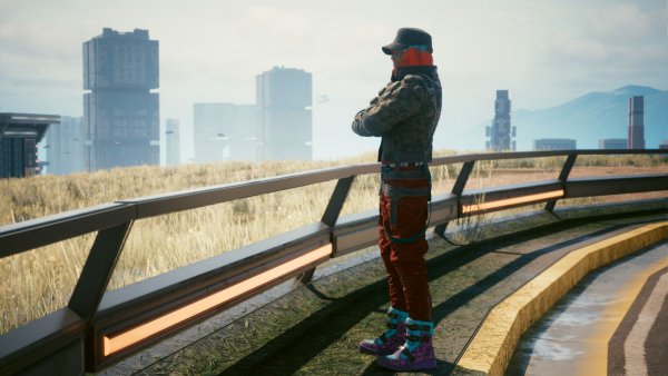 Ви любуется городом.. Cyberpunk 2077 глазами Windfire