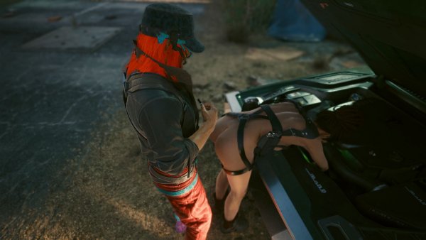 Cyberpunk 2077 глазами Windfire