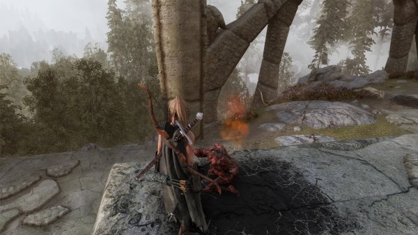 Еще коптит)