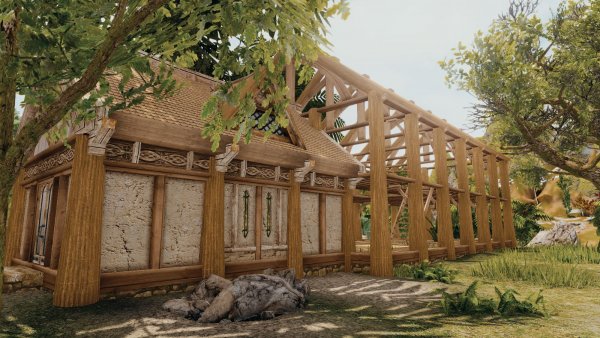 Стройка в Озерном.. Skyrim SE (Тропики 7.0)