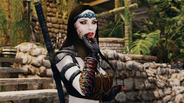 В Скайрим вернулась - VELENA. Skyrim SE (Тропики 7.0)