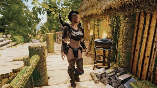 На даче.. Skyrim SE (Тропики 7.0)