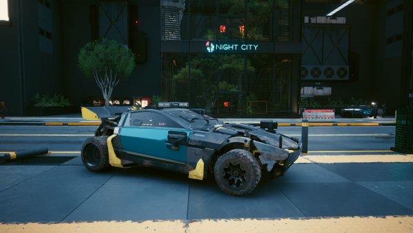 Очень быстрая машинка.. Cyberpunk 2077