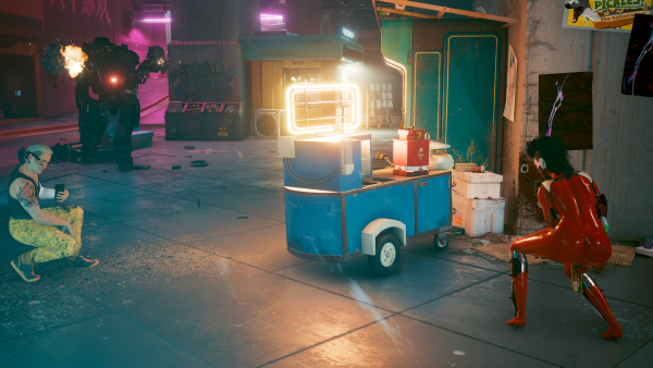 Во время боя Ви "сочкует" и только "селфируется".