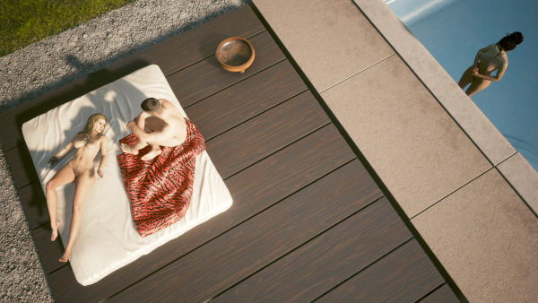 Панам, Ви и Альт загорают и купаются - 5.