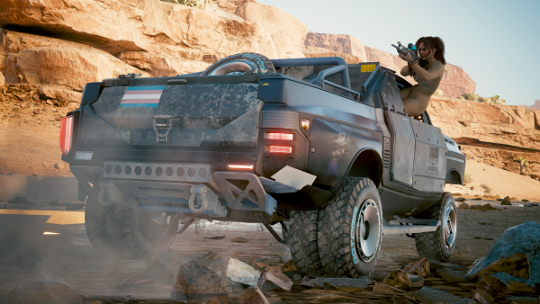 Ви и Клэр лидируют и побеждают во втором заезде.