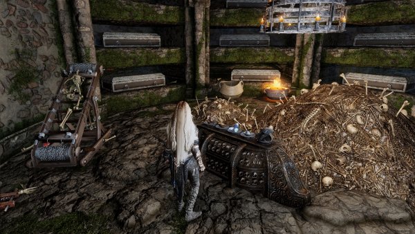 Костяная кузница в загадке некроманта из АЕ) Кладем ингридиенты)