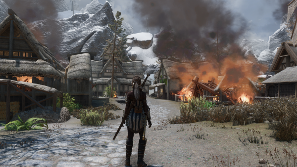 Дракон порезвился)