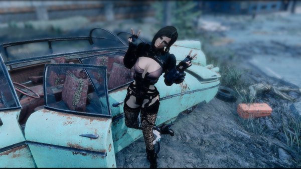 Типа, - было такое же авто.. Fallout-4 (Сборка 8.5)