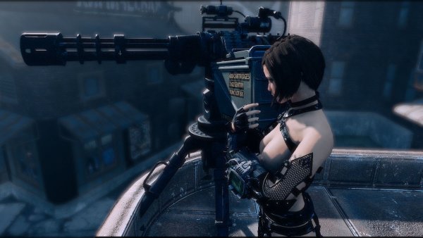 Турели - хороши! Только очень уж шумные. Fallout-4 (Сборка 8.5)