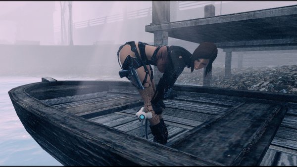 В лодке.. Fallout-4 (Сборка 8.5)