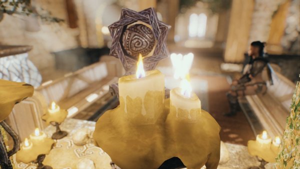 В храме.. Skyrim SE (Тропики 7.0)