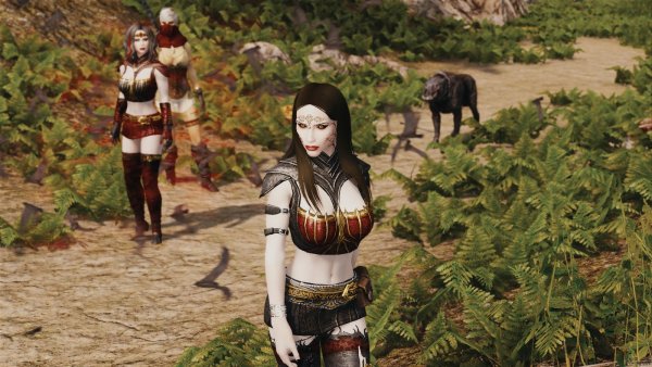 VELENA с подругами.. Skyrim SE (Тропики 7.0)