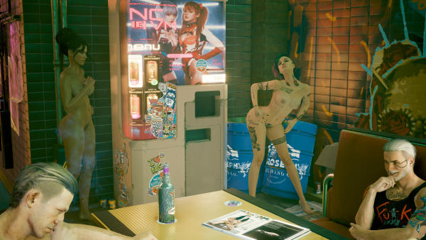 Вид от третьего лица. Кирк предлагает Ви новую работу.