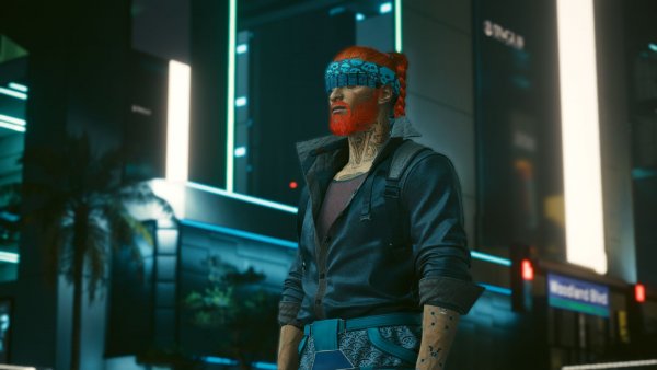 Vee в городе.. Cyberpunk 2077 глазами Windfire