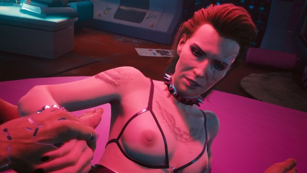 Дерзкая любовница.. Cyberpunk 2077 глазами Windfire