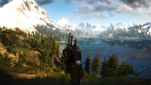 ПЕЙЗАЖНОЕ с Геральтом... Ведьмак III (сборка Торна)