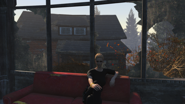 Отдых перед началом путешествия по миру Fallout 4