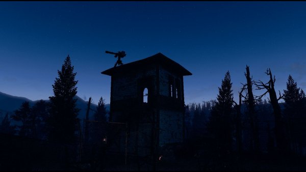 Рассвет над станцией Оберленд. Poselenia Windfire