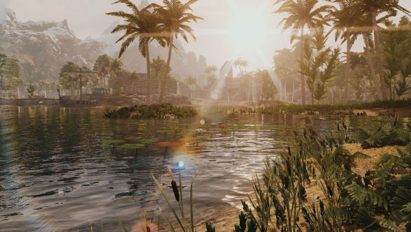 Солнечные ПЕЙЗАЖИ.. Skyrim SE (Тропики 7.0)