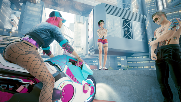 Джуди:-"Ви, а может отожмём у неё её красивый байк?"-2.