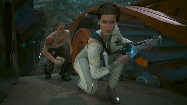 Ви, мадам президент и Джуди скрываются от патрулей -1.