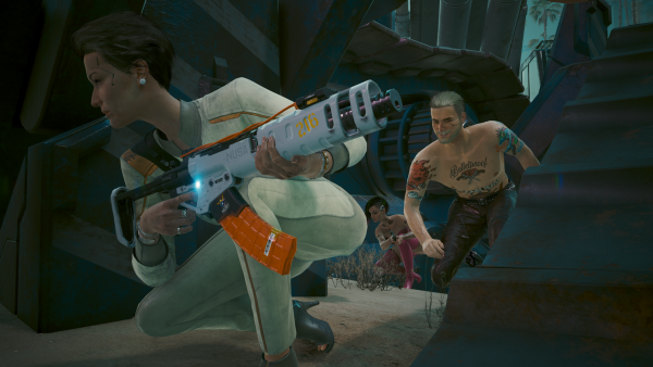 Ви, мадам президент и Джуди скрываются от патрулей -2.