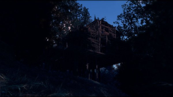 Хижина в гуще леса.. Poselenia Windfire