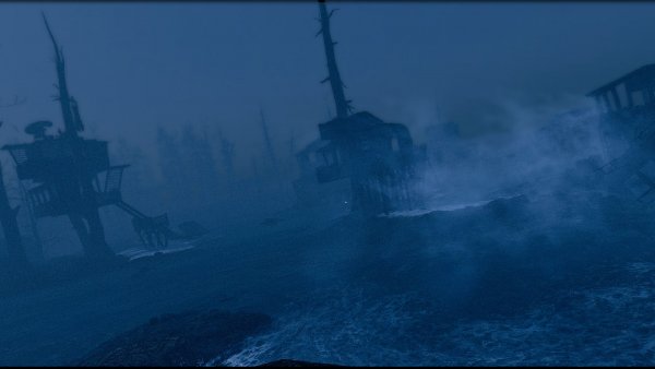 Поселение над водой.. Poselenia Windfire