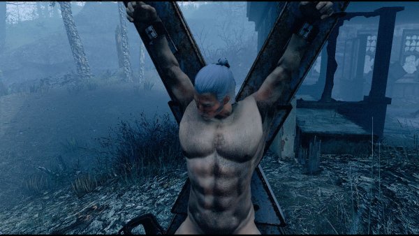 Спасаем мужичка с прической Геральта ))