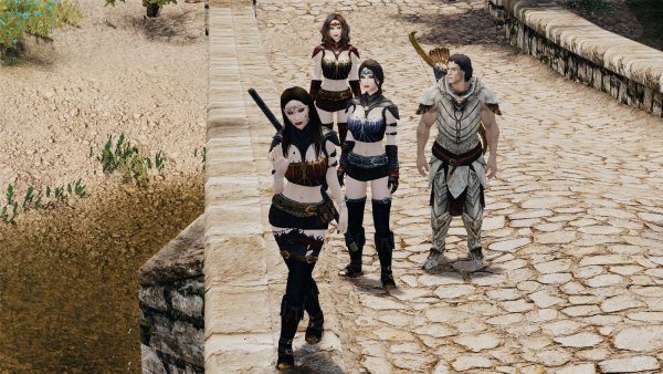 VELENA и компания ))  Skyrim SE (Тропики 7.0)