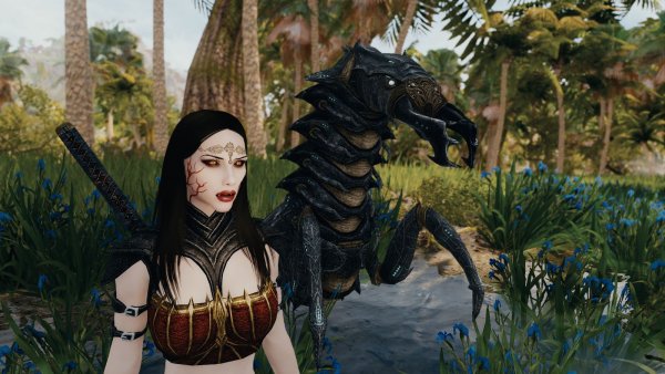 Velena на болотах.. Skyrim SE (Тропики 7.0)