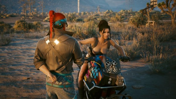 Vee и Панам.. Cyberpunk 2077 глазами Windfire