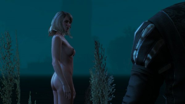 Кейра соблазняет Геральта.. Ведьмак III (сборка Торна)