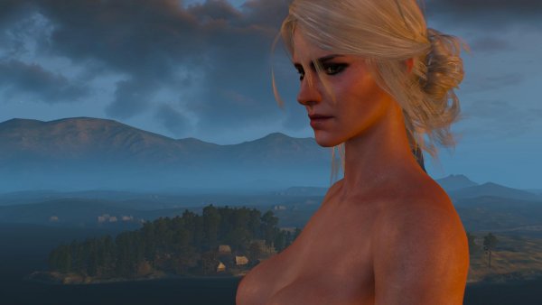 ЦИРИ нэйкед и Геральт.. Ведьмак III (сборка Торна)