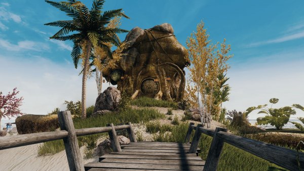 Дом для игрока на Воминхейм.. Skyrim SE (Тропики 7.0)