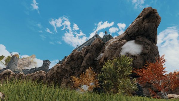 Скала Солитьюда.. Skyrim SE (Тропики 7.0)