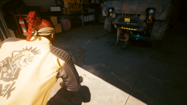 ??? )) Cyberpunk 2077 глазами Windfire